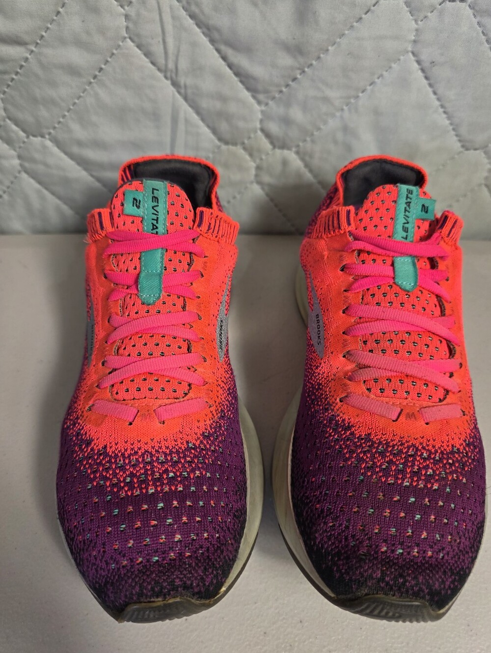 Brooks Levitate 2 Women's Running Shoes  Sneakers Sz US 9.5 Pink - Picture 10 of 10